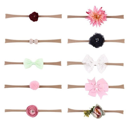 2018 New Toddler Baby Girls Headband Mix Color Big