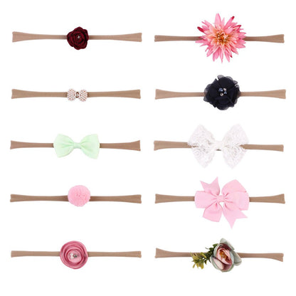 2018 New Toddler Baby Girls Headband Mix Color Big