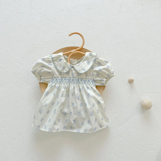 Baby Girls Floral Doll Collar Top Combo Short Pant In Sets - Lady B united KingdomLady B united KingdomLady B united KingdomLady B united Kingdom