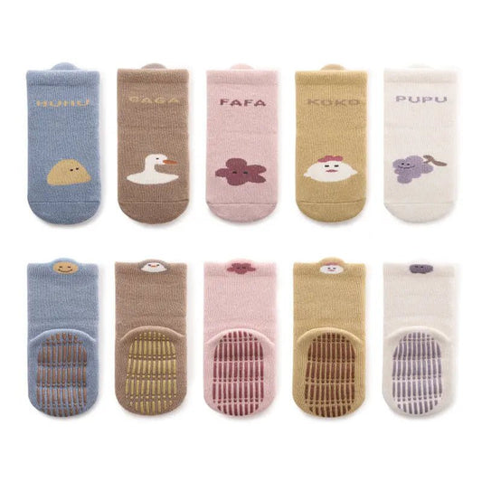 Baby Print Pattern Autumn Winter New Style Non - Slip Socks - Lady B united KingdomLady B united KingdomLady B united KingdomLady B united Kingdom