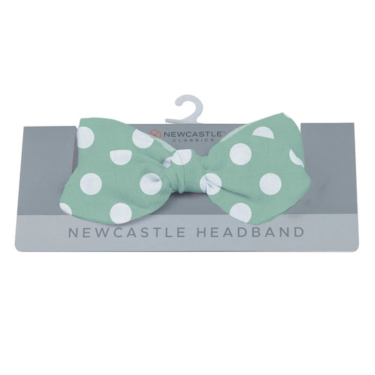 Jade Polka Dot Newcastle Headband - Lady B united KingdomLady B united KingdomLady B united KingdomLady B united Kingdom